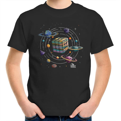 DailyPuzzles Youth Space T-Shirt - DailyPuzzles