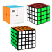 QiYi Explore Set - 2x2, 4x4 & 5x5 Speed Cubes - DailyPuzzles