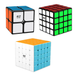 QiYi Explore Set - 2x2, 4x4 & 5x5 Speed Cubes - DailyPuzzles