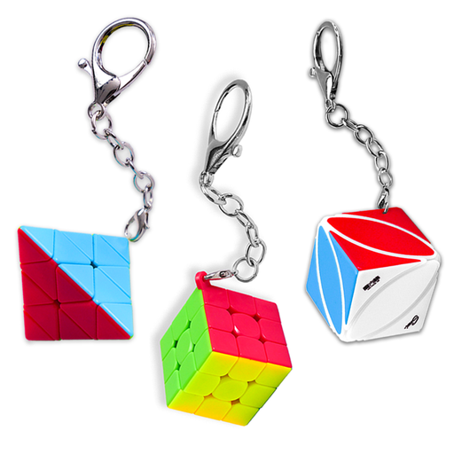 QiYi Keychain 3 Pack Bundle - DailyPuzzles