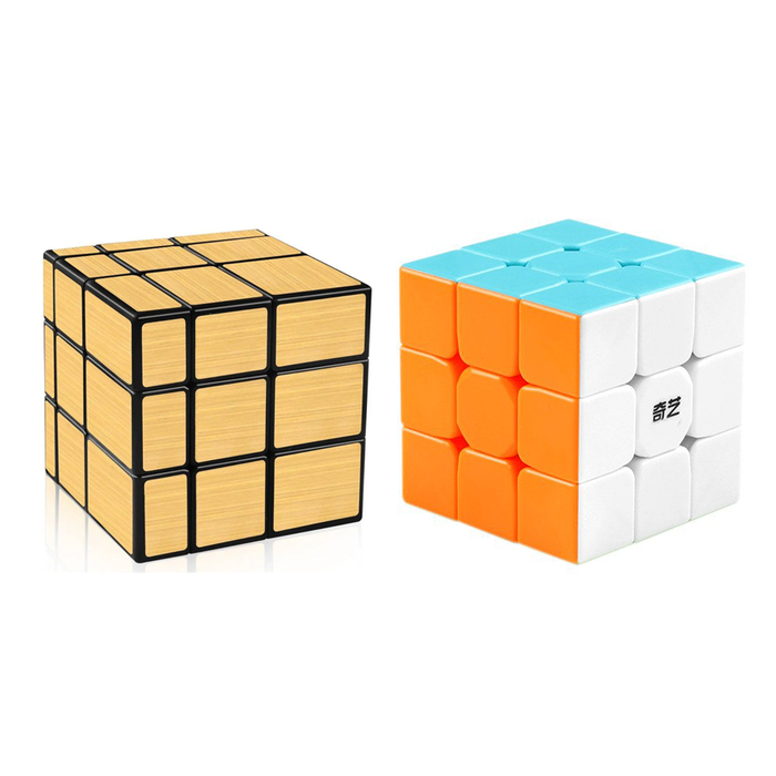 QiYi Mirror & 3x3 Speed Cube Set - DailyPuzzles