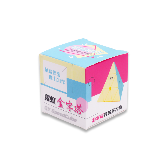 QiYi QiMing Pyraminx Pastel - DailyPuzzles