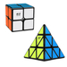 QiYi Pyraminx & 2x2 Speed Cube Set - DailyPuzzles