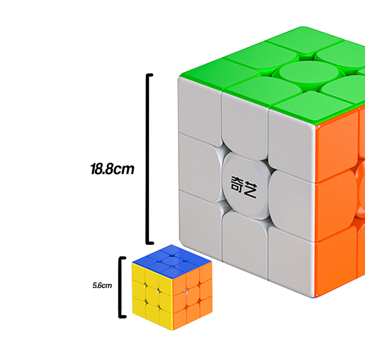 [PRE-ORDER] QiYi Warrior Plus 3x3 Giant 18.8cm Cube - DailyPuzzles