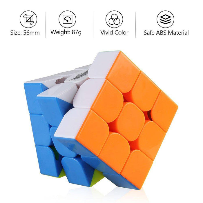 Cyclone Boys FeiJue 56mm Magnetic 3x3 Magnetic Speed Cube Puzzle - DailyPuzzles