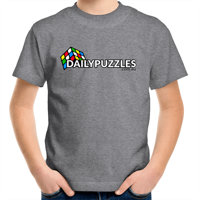 DailyPuzzles Youth Crew T-Shirt Regular Fit - DailyPuzzles