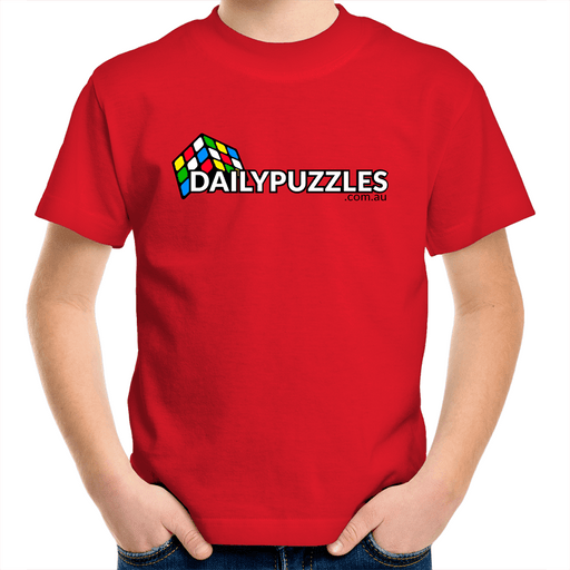 DailyPuzzles Youth Crew T-Shirt Regular Fit - DailyPuzzles