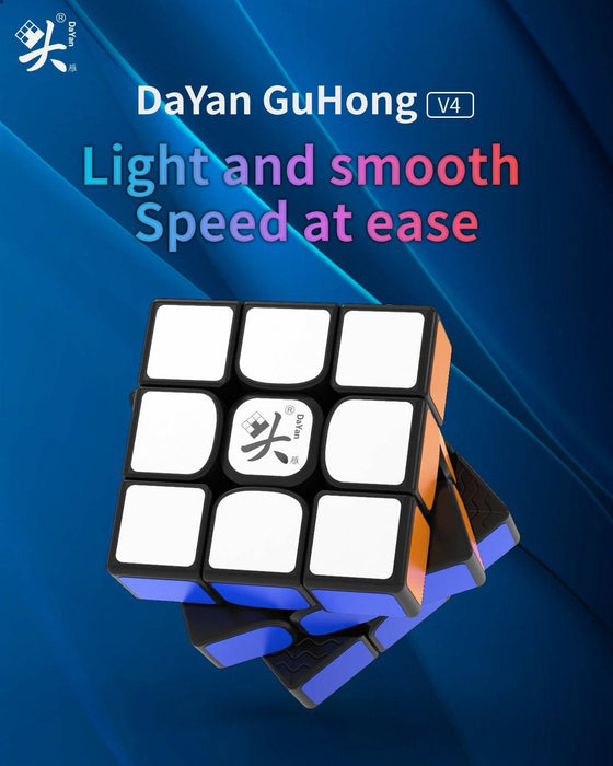 Dayan GuHong V4 M 3x3 Magnetic Speed Cube - DailyPuzzles