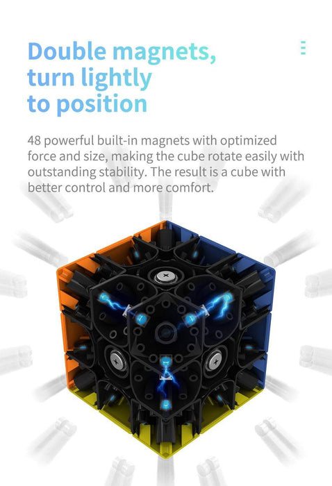 DianSheng Solar S3M 3x3 Magnetic Speed Cube - DailyPuzzles