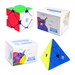 MoFang Duo Elite Bundle - Skewb & Pyraminx - DailyPuzzles