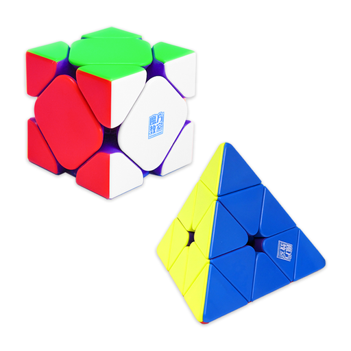 MoFang Duo Elite Bundle - Skewb & Pyraminx - DailyPuzzles