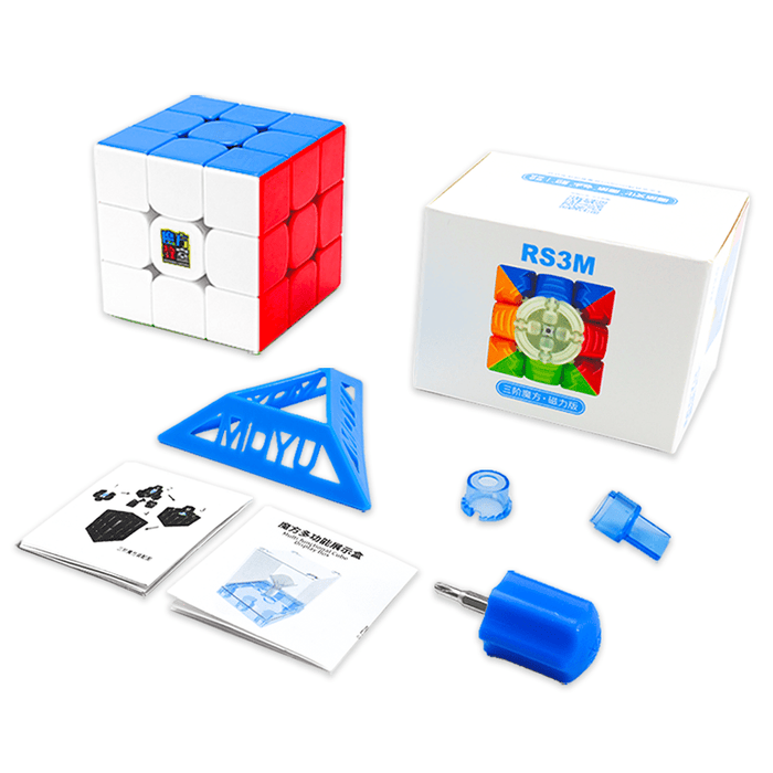 MoFang JiaoShi RS3 M 2020 Edition 3x3 Speed Cube Puzzle - DailyPuzzles