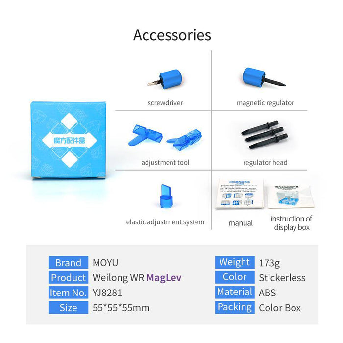 Moyu Weilong WR M 3x3 2021 Maglev Edition - DailyPuzzles