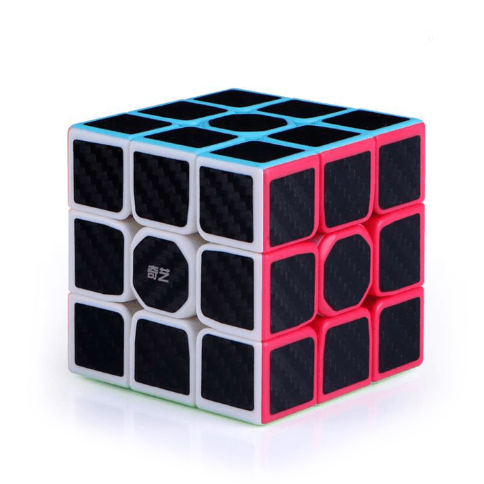 QiYi 2x2, 3x3, 4x4 & 5x5 Carbon Fiber Edition Set - DailyPuzzles