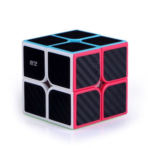 QiYi 2x2, 3x3, 4x4 & 5x5 Carbon Fiber Edition Set - DailyPuzzles