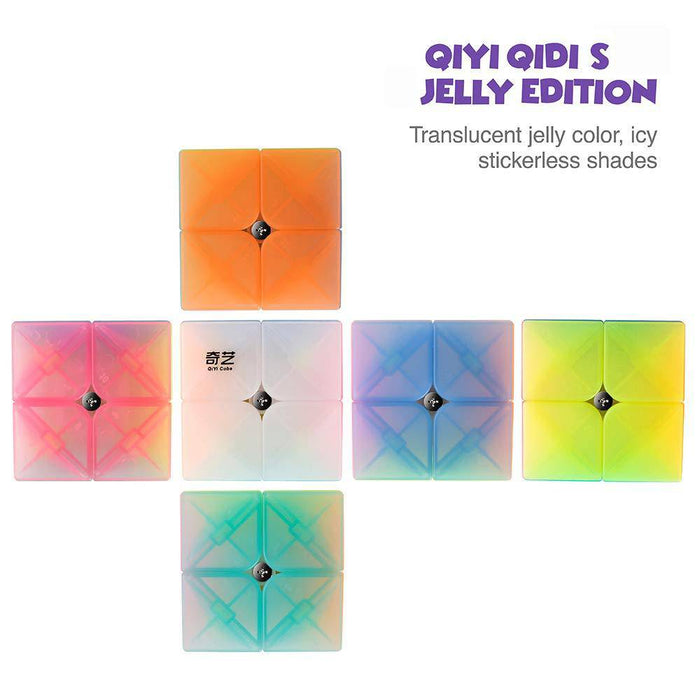 QiYi QiDi S 2x2 Jelly Cube Speed Cube Puzzle - DailyPuzzles