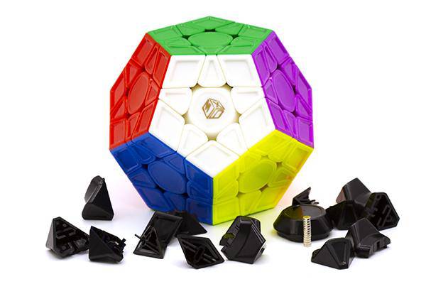 QiYi X-Man Galaxy Megaminx V2 LM (SCULPTED) Speed Cube Puzzle - DailyPuzzles