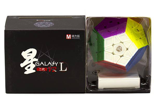 QiYi X-Man Galaxy Megaminx V2 LM (SCULPTED) Speed Cube Puzzle - DailyPuzzles