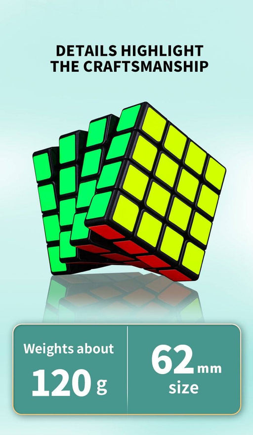 QiYi Yuan W 62mm 4x4 Speed Cube Puzzle - DailyPuzzles