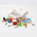 Zcube Mini Keychain Bundle (6 Cubes in 1) Speed Cube Puzzle Set - DailyPuzzles