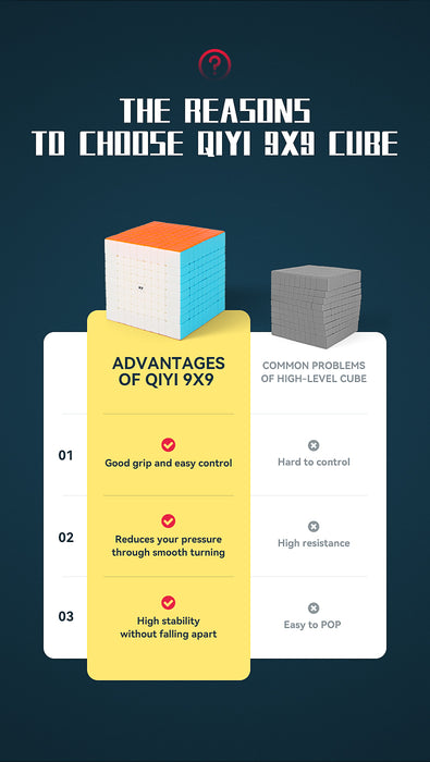 QiYi 9x9 Speed Cube - DailyPuzzles