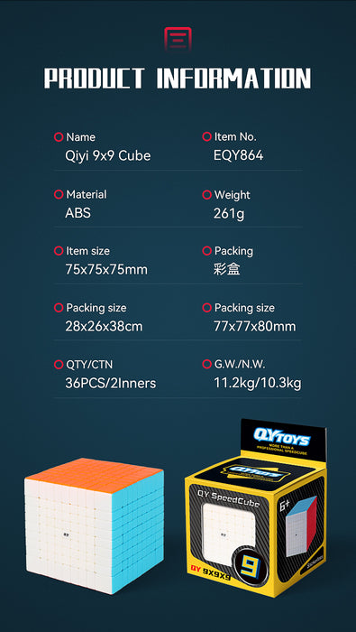 QiYi 9x9 Speed Cube - DailyPuzzles