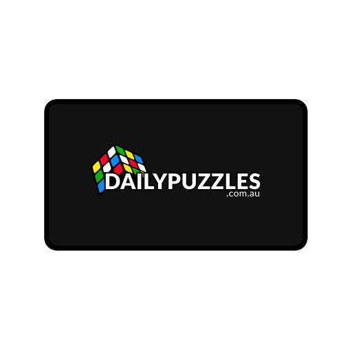 DailyPuzzles Speed Cube Mat - Black or White - DailyPuzzles