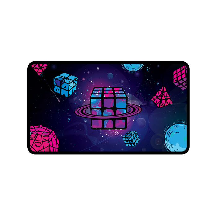 DailyPuzzles Speed Cube Mat - Cubes in Space - DailyPuzzles