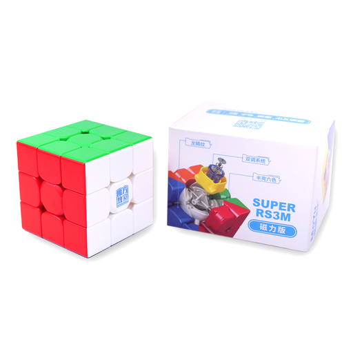 [PRE-ORDER] Moyu Super RS3M 2022 3x3 Magnetic Speed Cube - DailyPuzzles