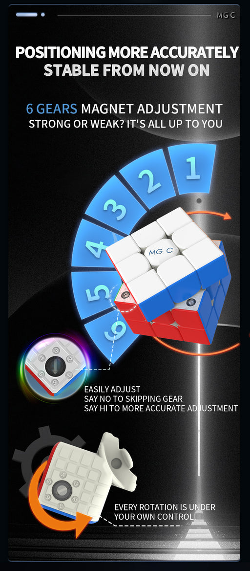 YJ MGC EVO V2M 3x3 Speed Cube - DailyPuzzles