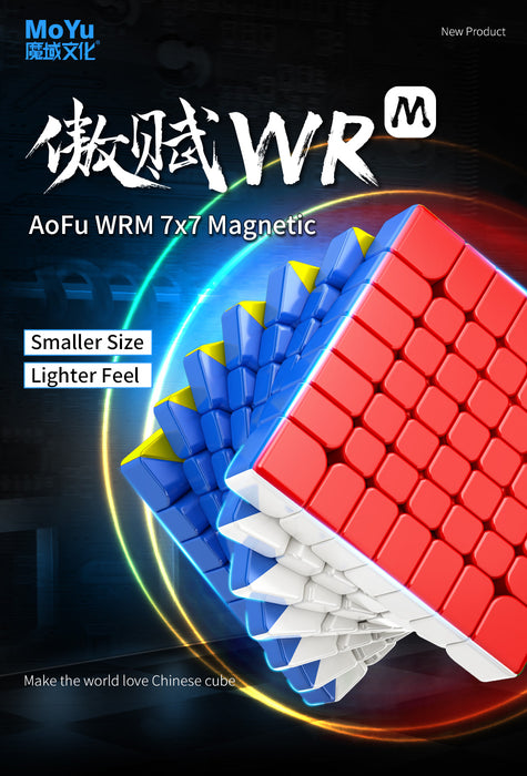 [PRE-ORDER] Moyu AoFu WRM 7x7 Magnetic Speed Cube - DailyPuzzles