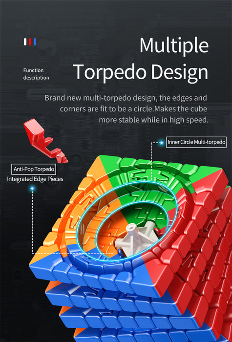 [PRE-ORDER] Moyu AoFu WRM 7x7 Magnetic Speed Cube - DailyPuzzles
